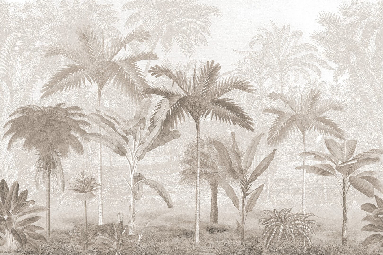 Mural egzotyczny krajobraz Boras Tapeter Studio Vintage Palms 9453W
