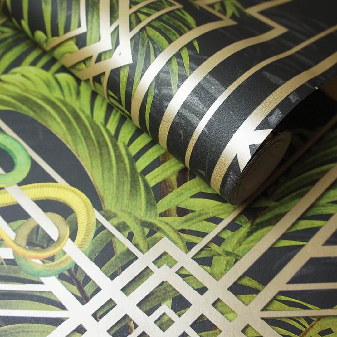 Tapeta w stylu art-deco Holden 90362 Akello Cascading Gardens