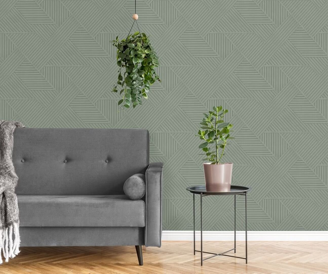 Tapeta jak drewniane panele Holden 91412 Elba Cascading Gardens