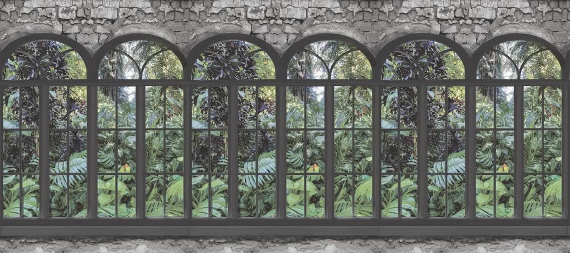 Mural tropikalny ogród Holden 99358 Namosi Cascading Gardens