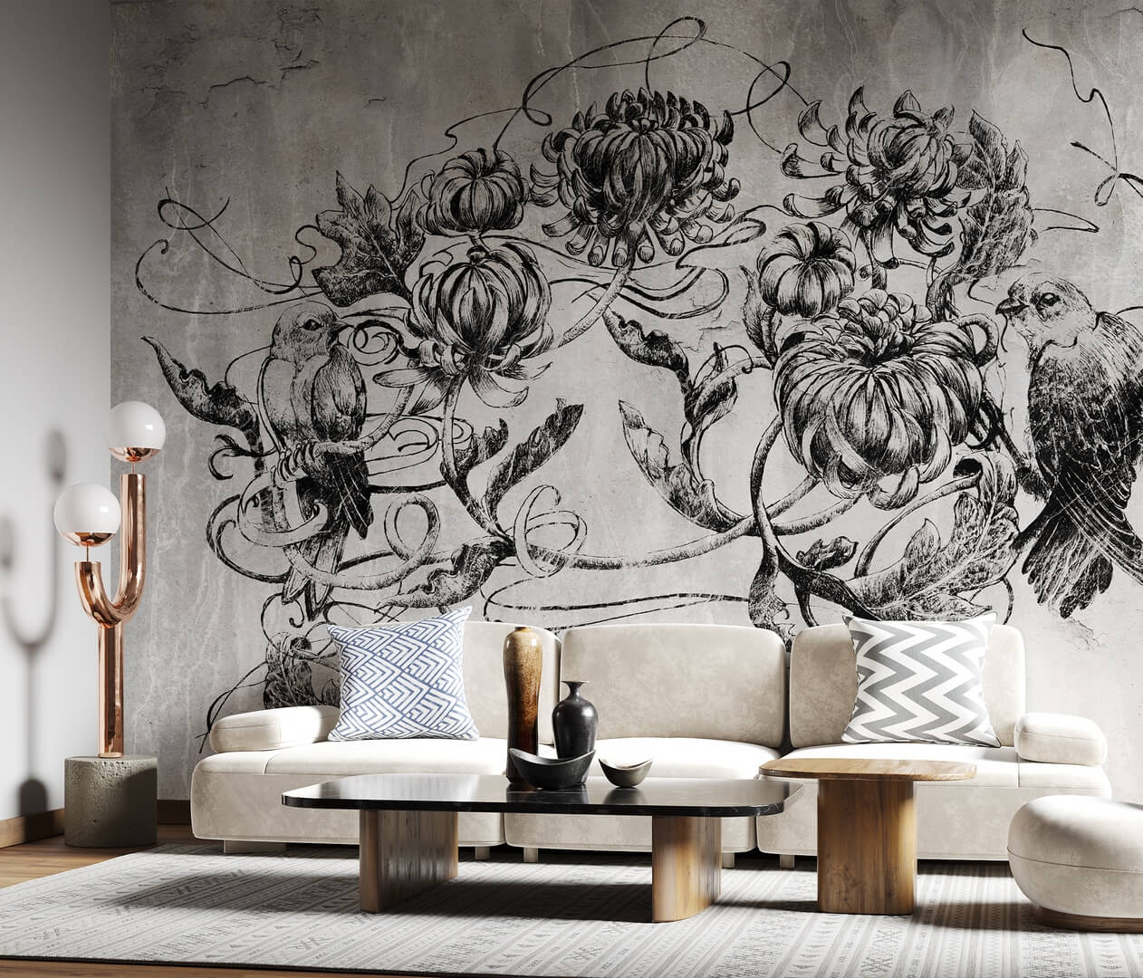 Fototapeta botaniczna Wallcraft Teneti 555322201