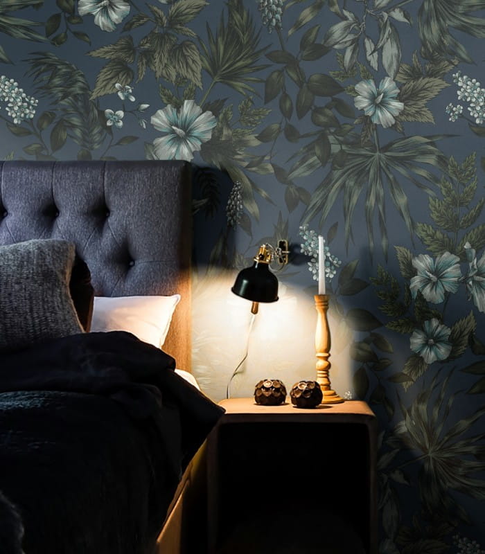 Mural kwiaty Wallcolors Darkness Green Medicine