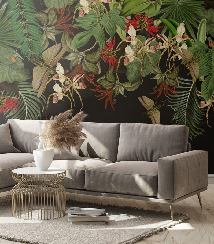 Mural tropikalna roślinność Wallcolors Tropical Composition Medicine