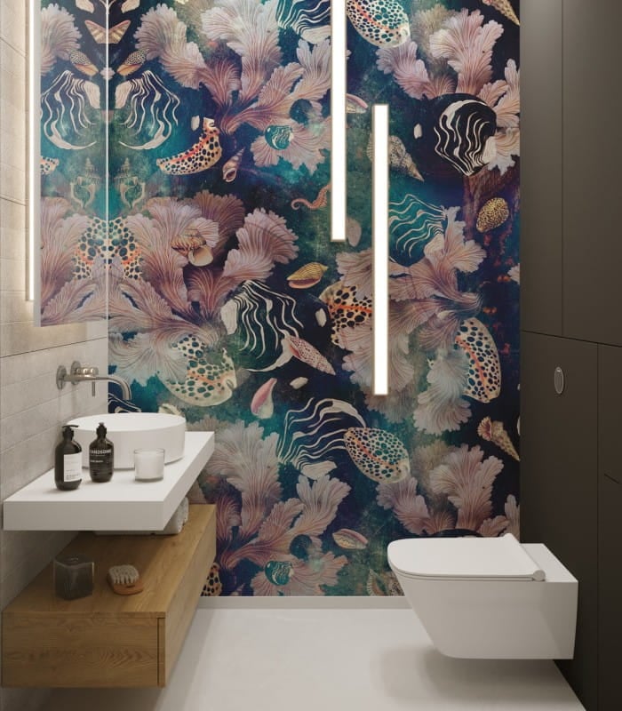 Mural podwodny świat Wallcolors Black Sea Dzień Dobry