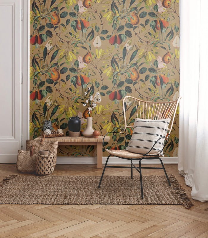 Mural gruszki Wallcolors Pear Beige Dzień Dobry