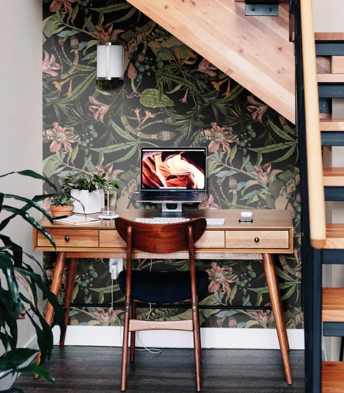 Mural botaniczny Wallcolors Dark Forest Dzień Dobry
