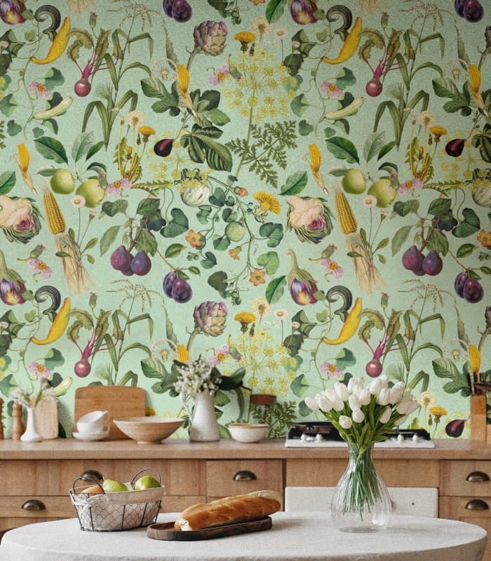 Mural warzywa Wallcolors Vegatable Yields Dzień Dobry