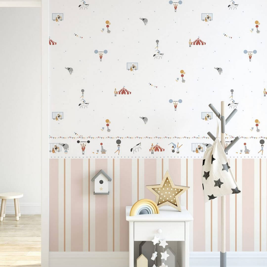 Tapeta cyrk ICH Wallpaper 7000-3 Circus Noa