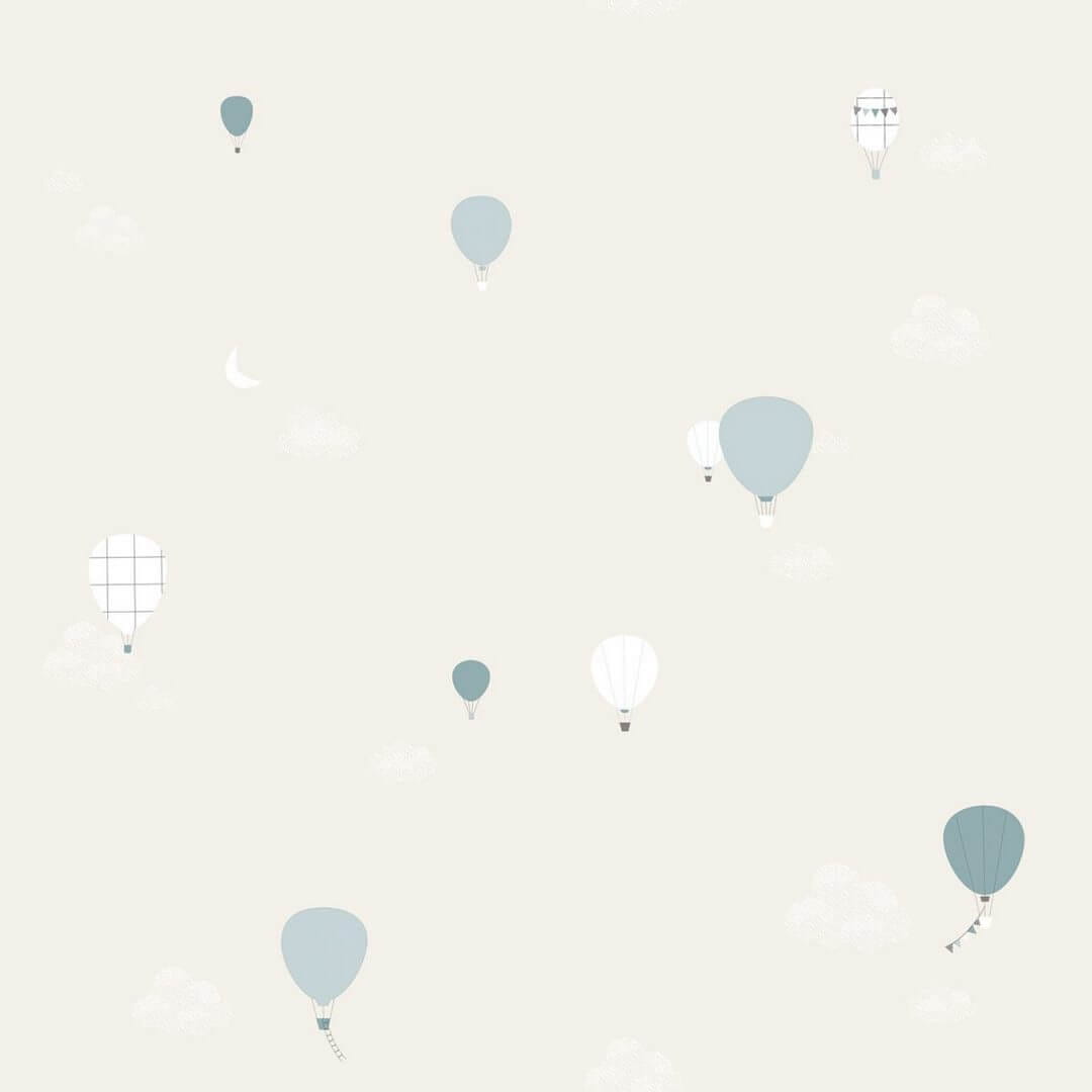 Tapeta balony na ogrzane powietrze ICH Wallpaper 7001-2 Montgolfieres Noa