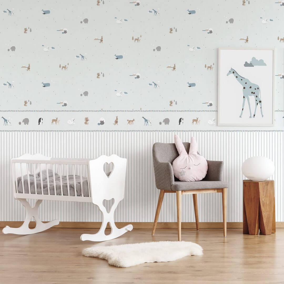 Tapeta paseczki ICH Wallpaper 7009-1 Noa Fine Stripe Noa