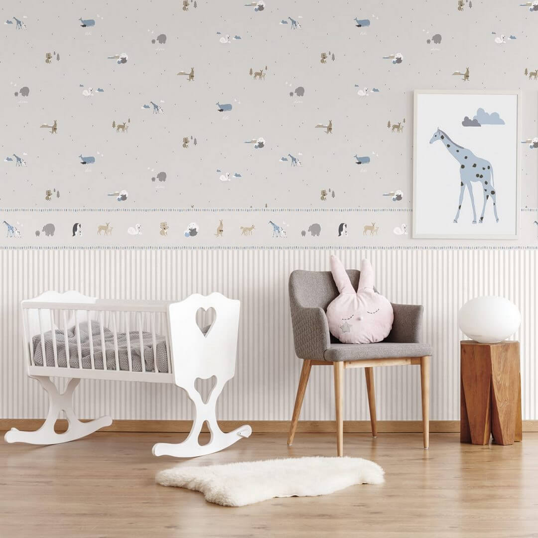 Tapeta paseczki ICH Wallpaper 7009-3 Noa Fine Stripe Noa