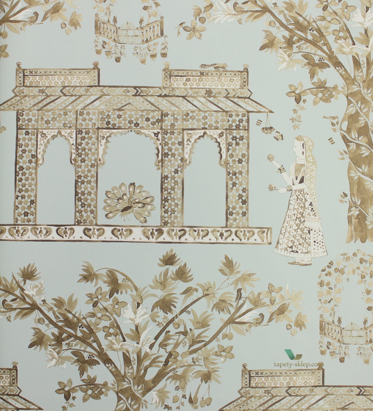 Tapeta Nina Campbell NCW4272-03 Coromandel