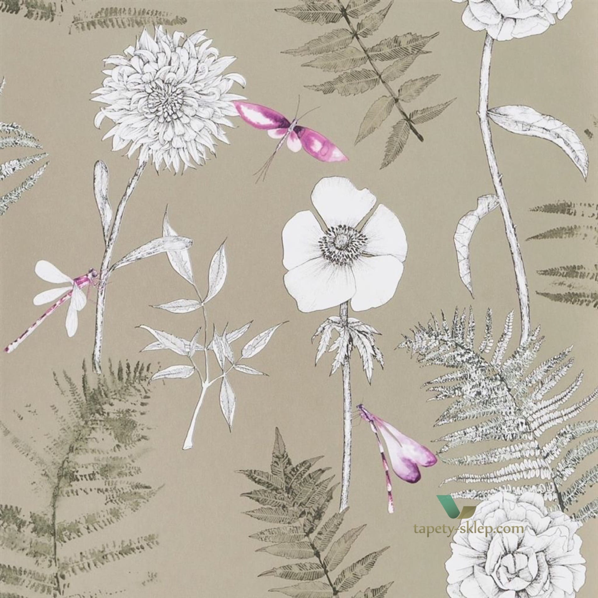 Tapeta Designers Guild PDG1022/03 Acanthus Majolica