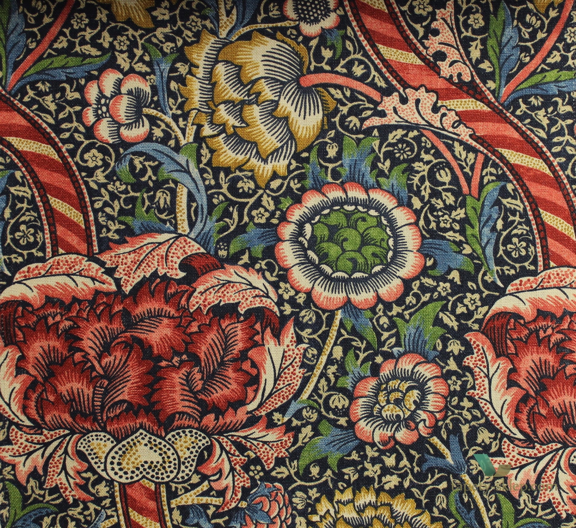 Tkanina Morris & Co. Wandle 226398 Archive IV
