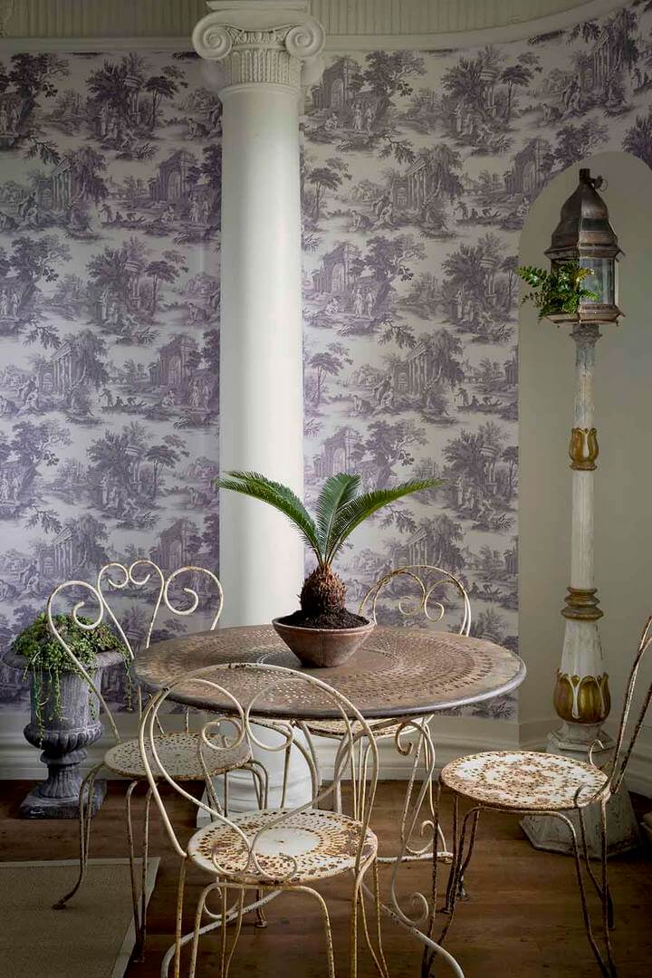 Tapeta Toile de Jouy Cole and Son 99/1002 Villandry Folie