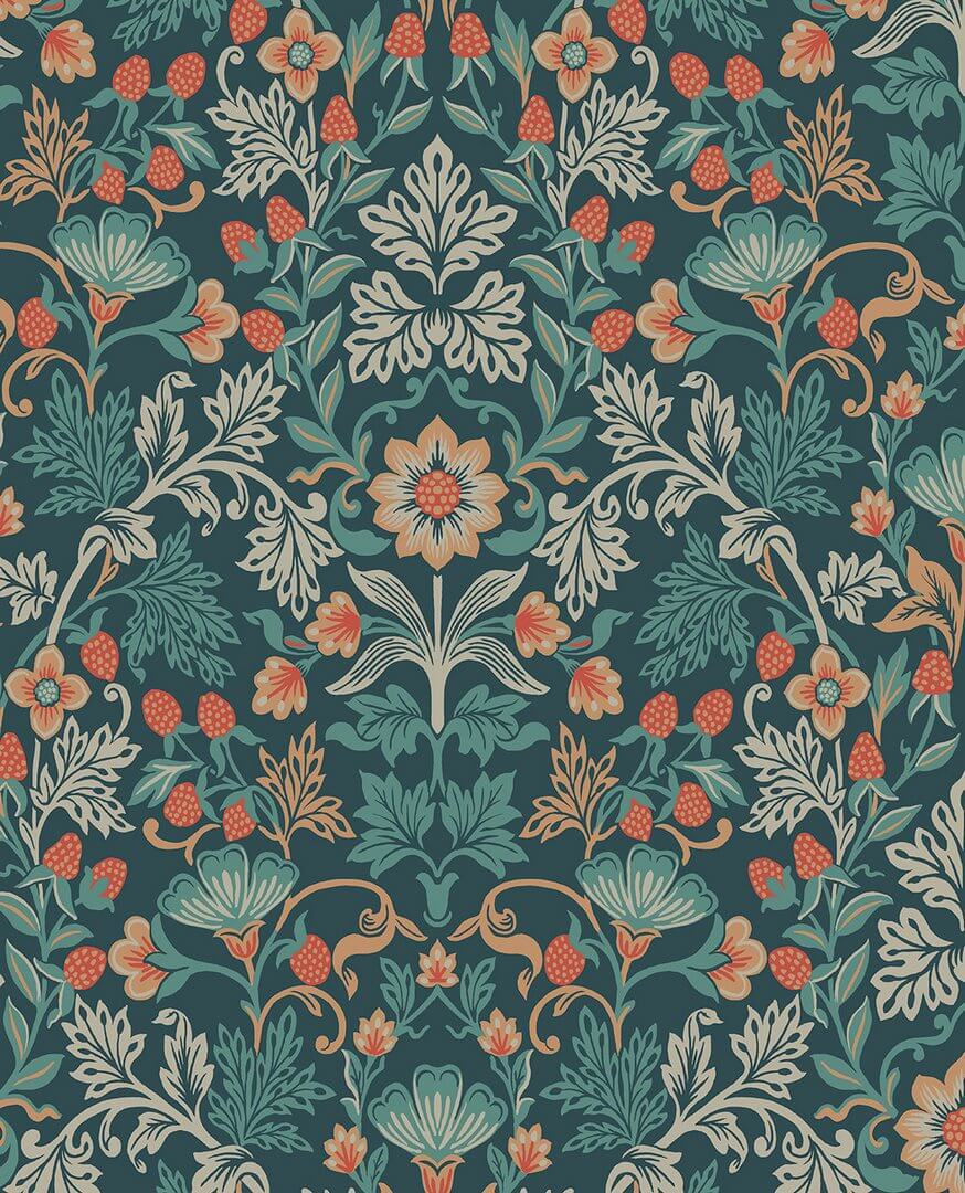 Tapeta kwiaty vintage Eijffinger 316001 Posy