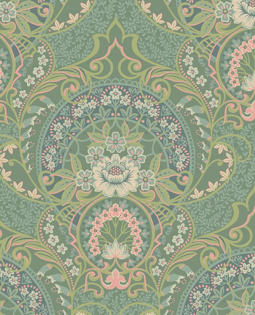 Tapeta roślinny ornament Eijffinger 316013 Posy