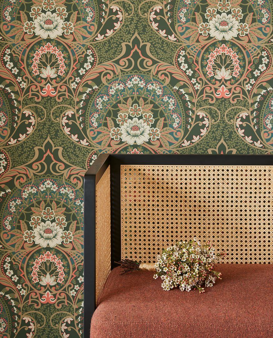 Tapeta roślinny ornament Eijffinger 316013 Posy