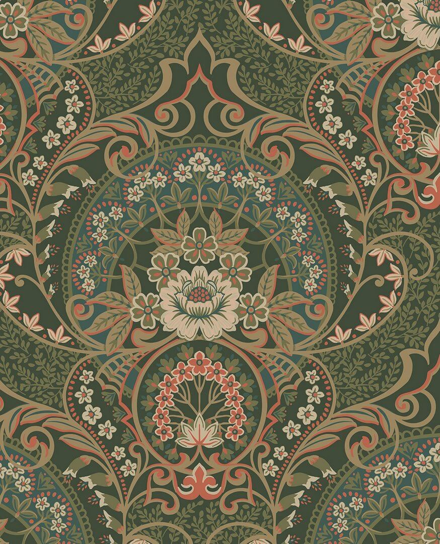 Tapeta roślinny ornament Eijffinger 316014 Posy