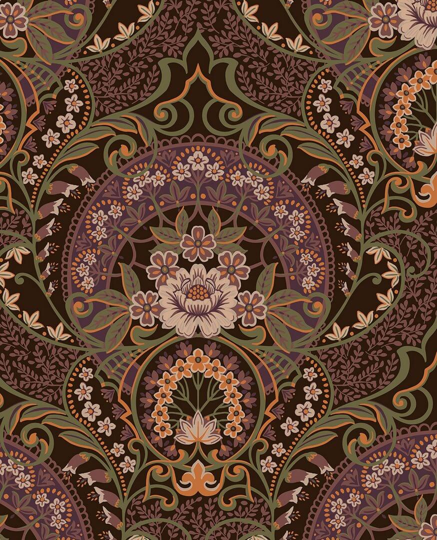 Tapeta roślinny ornament Eijffinger 316016 Posy