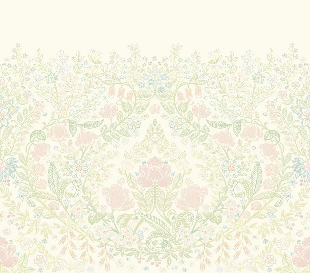 Mural roślinny ornament Eijffinger 316080 Posy