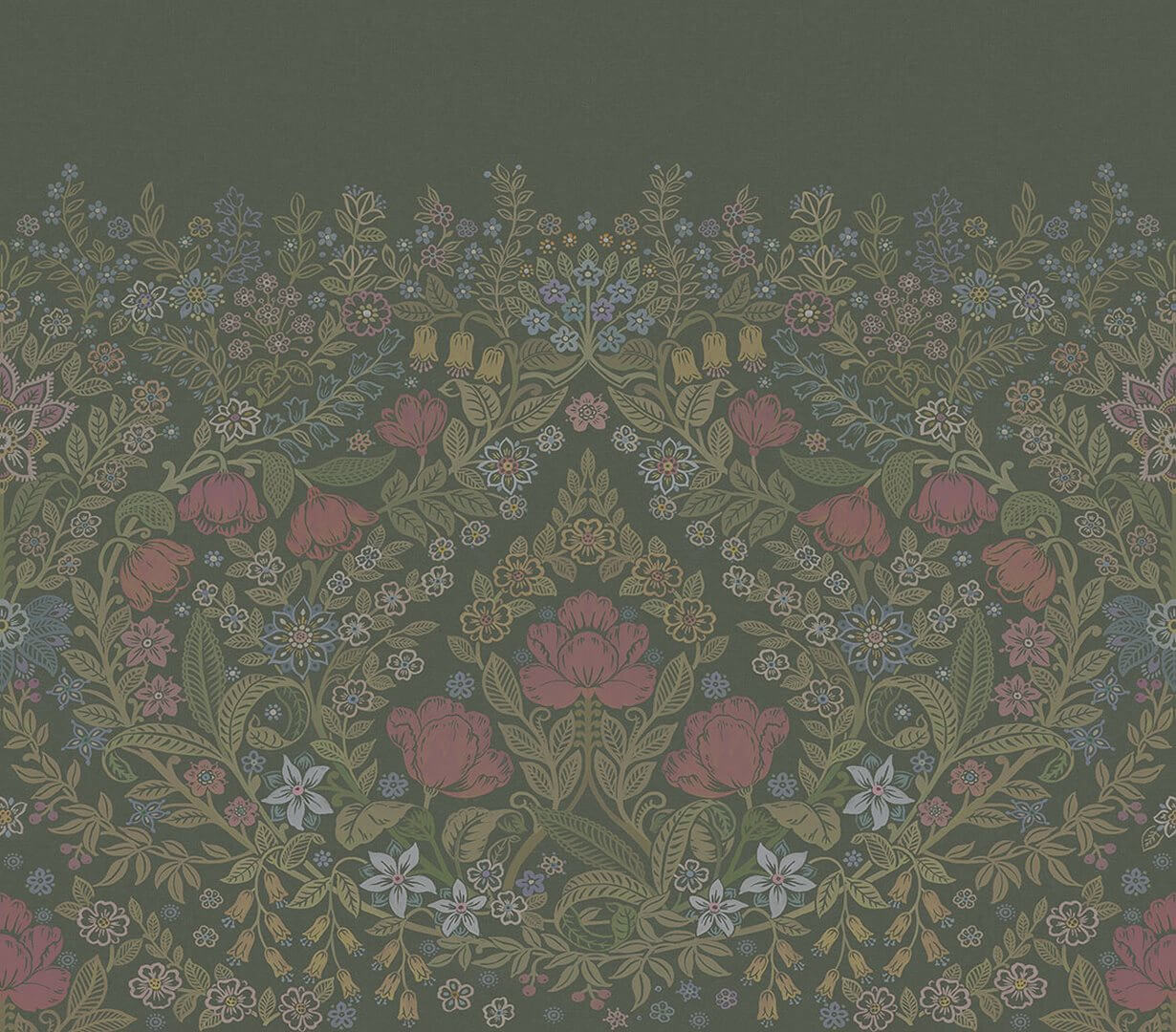 Mural roślinny ornament Eijffinger 316081 Posy