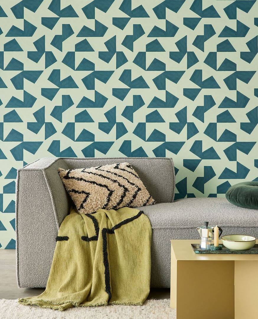 Tapeta geometryczna abstrakcyjna Eijffinger 318042 Twist