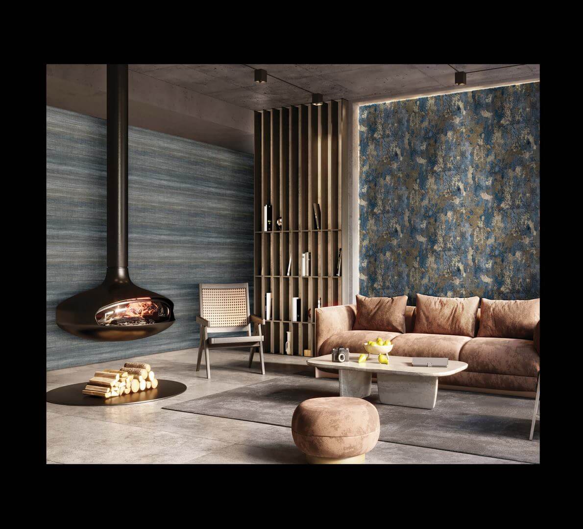 Tapeta betonowa przecierka Cristiana Masi 21171 Cvlto