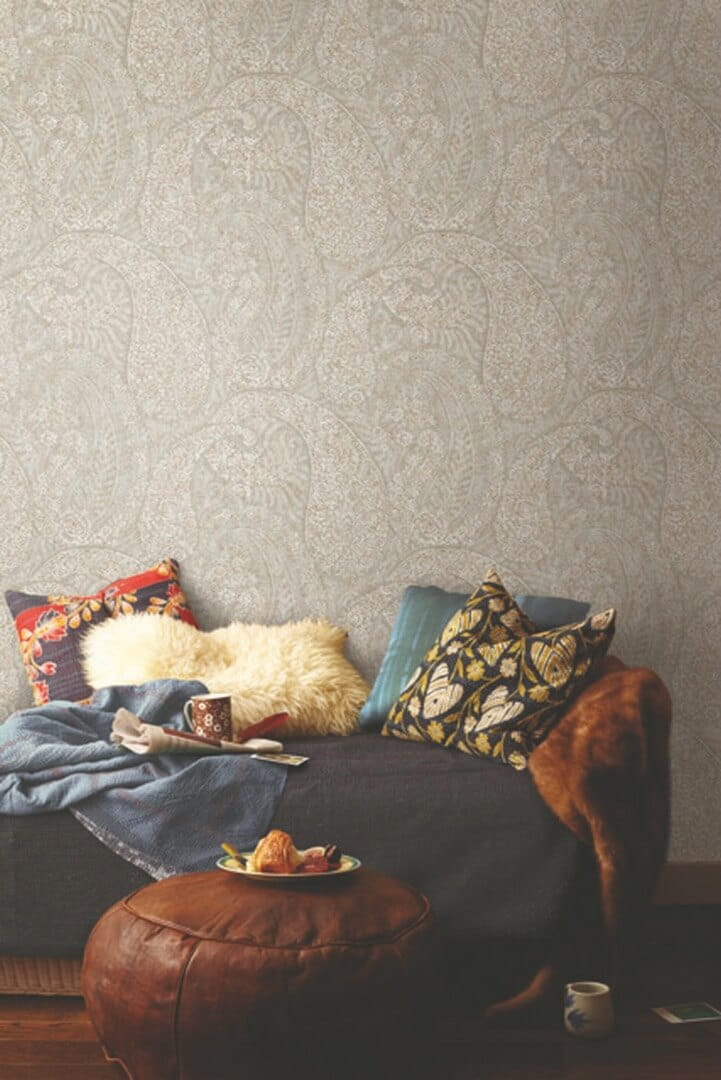 Tapeta orientalny ornament Paisley York Antonina Vella BO6653 Kashmir Dreams Paisley Boho Luxe