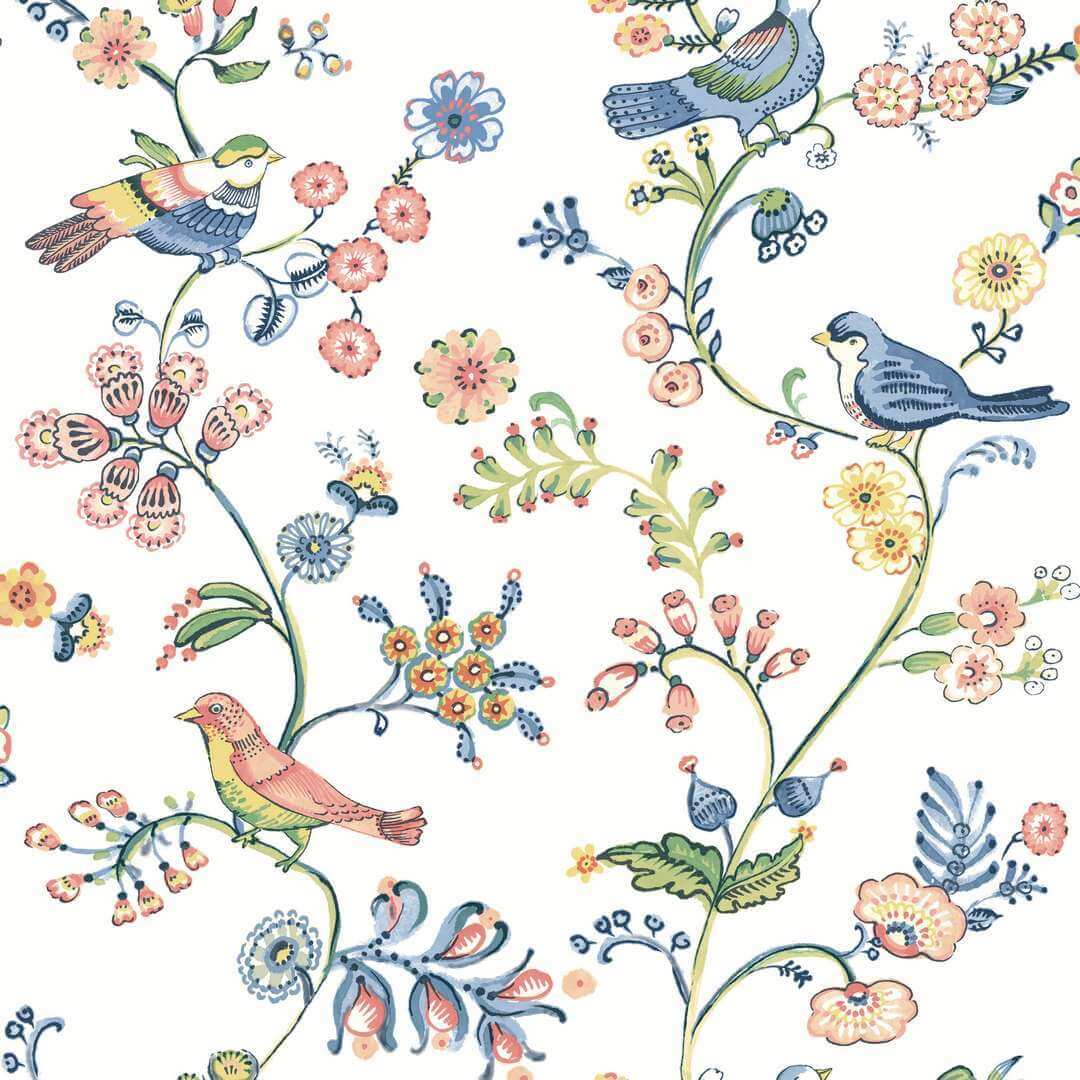 Tapeta botaniczna Wallquest 3122-10801 Flora & Fauna