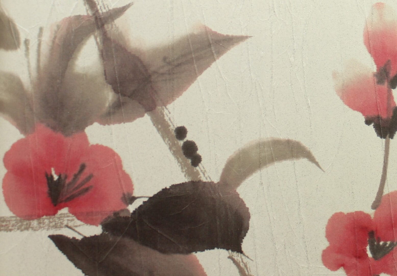 Mural kwiaty wiśni plisowany Marburg 63447 Crush Motion