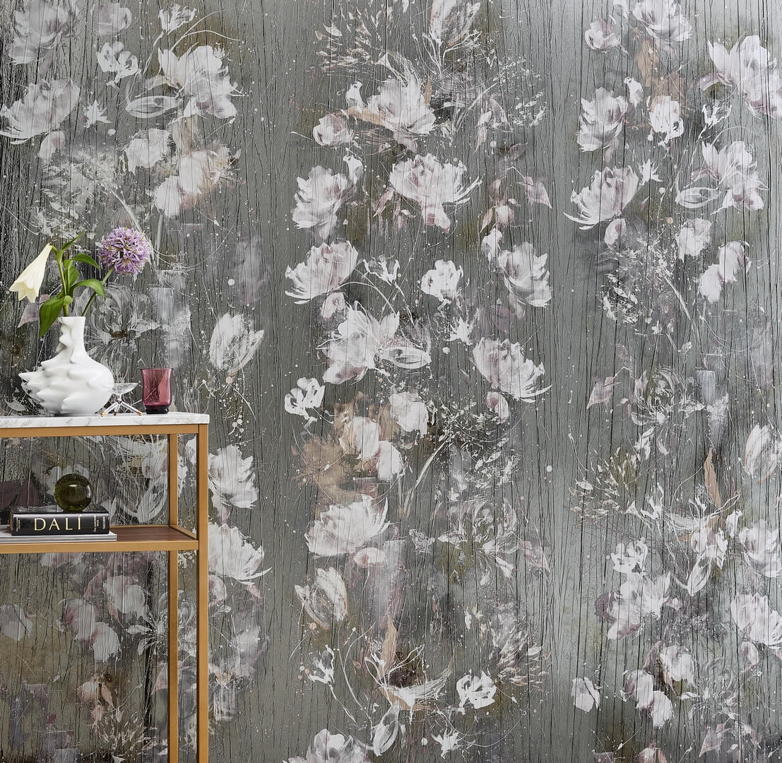 Mural plisowany kwiaty folia Marburg 63469 Crush Motion