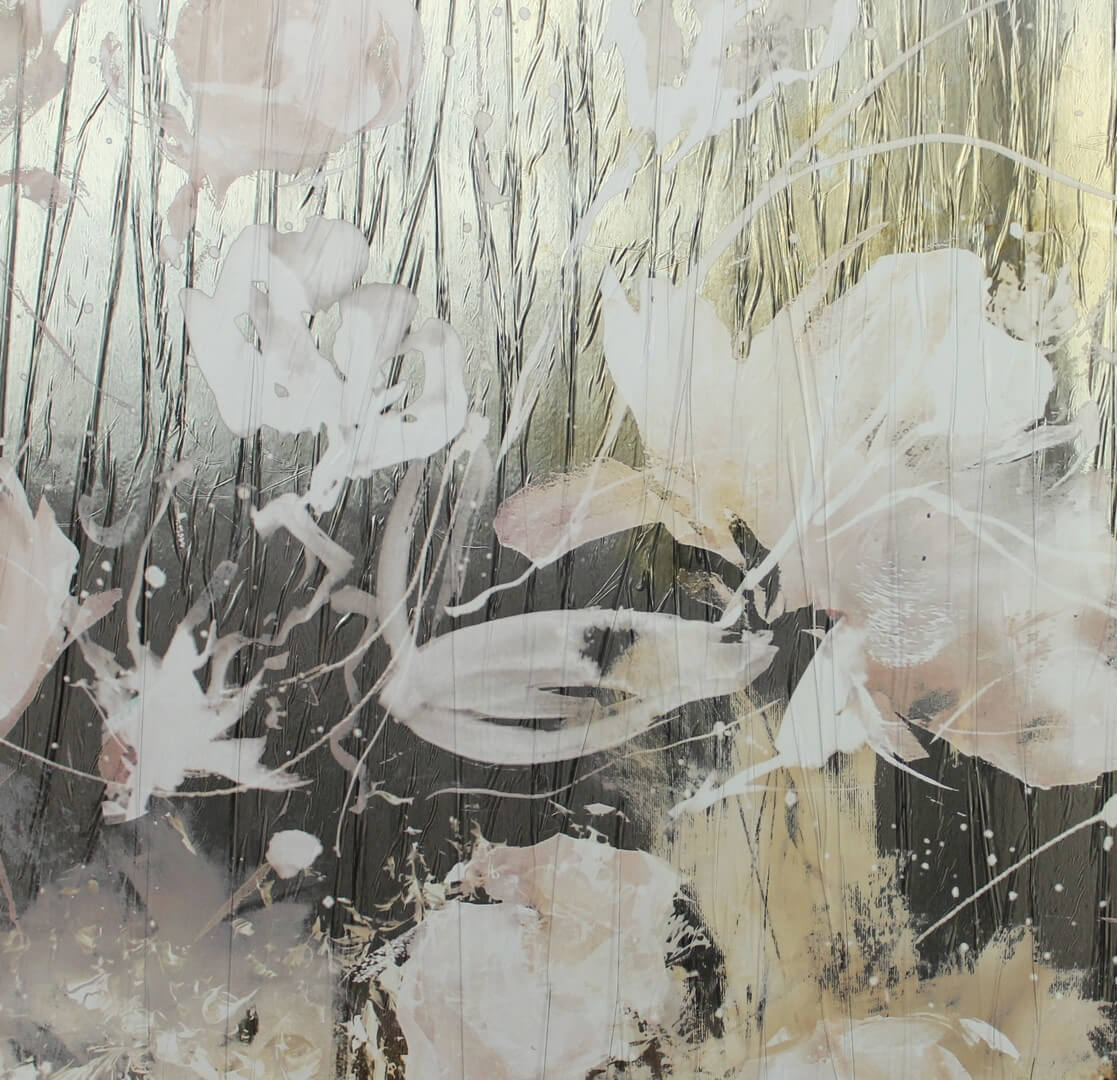 Mural plisowany kwiaty folia Marburg 63469 Crush Motion