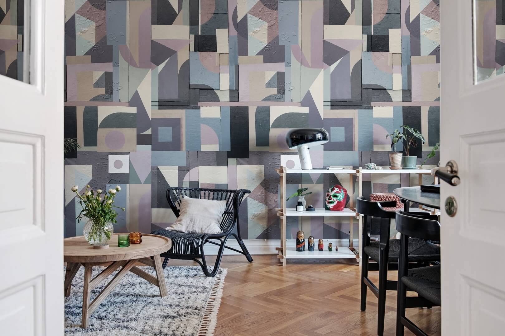 Fototapeta geometryczna Rebel Walls R19292 My Favourite Color Pastel Mic Linder