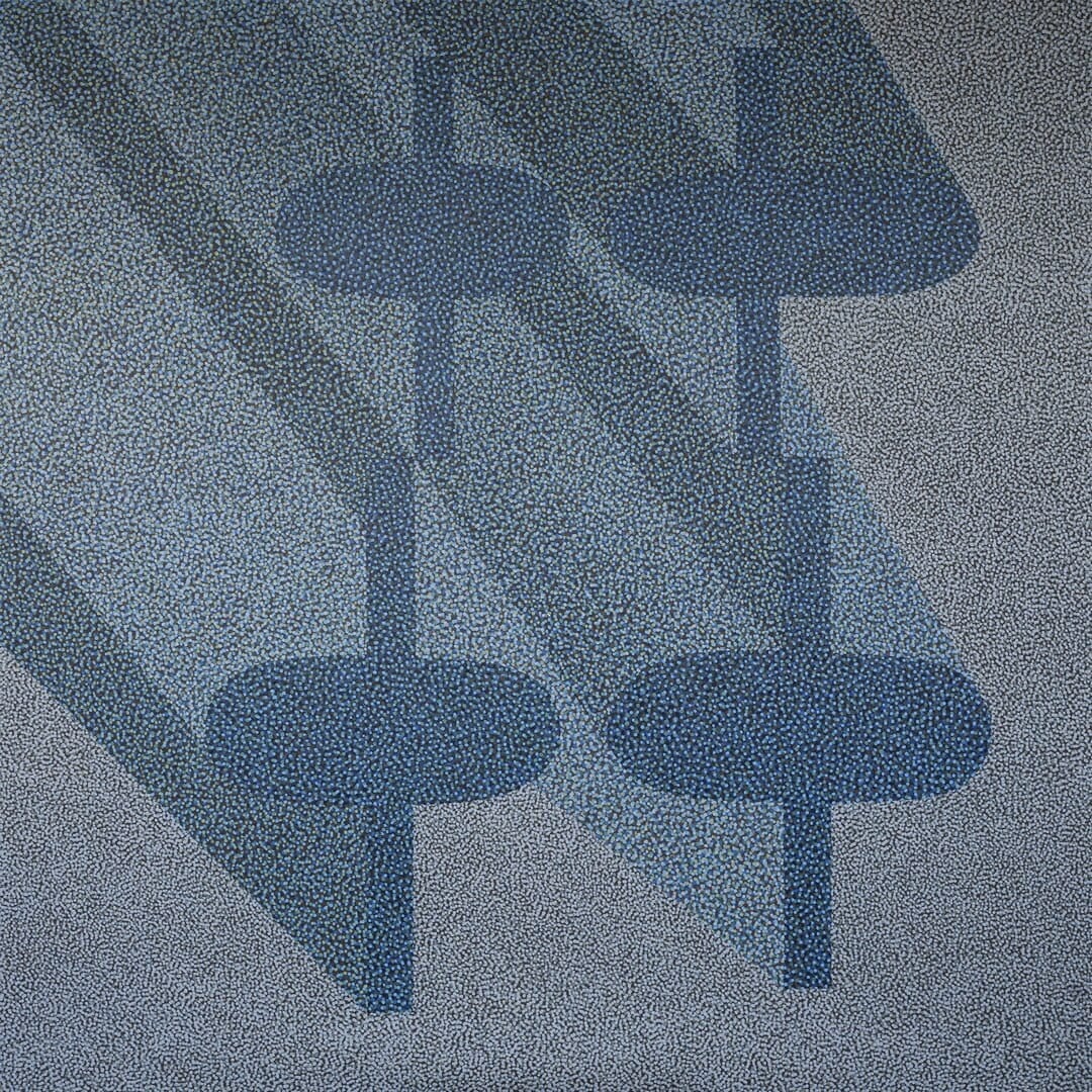 Fototapeta geometryczna oko ptaka Rebel Walls R19327 Birdseye Blue Mic Linder