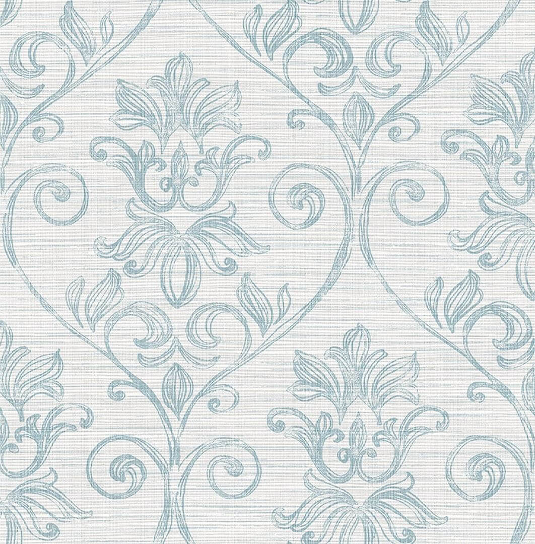 Tapeta tekstylna ornament Wallquest JC30802 GrassEffects 2
