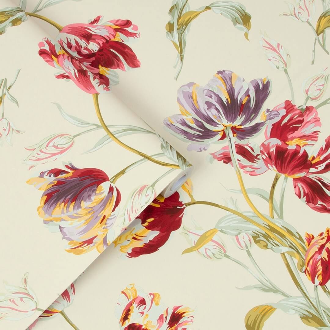 Tapeta tulipany Laura Ashley 113400 Gosford Volume II