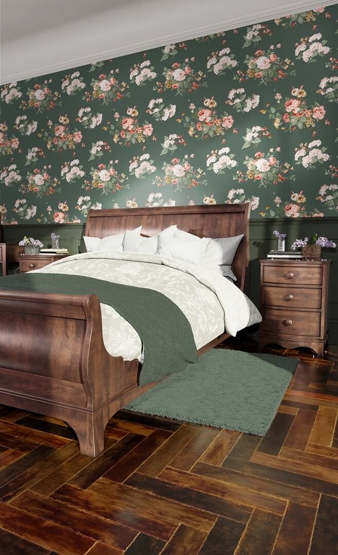 Tapeta bukiety kwiatów Laura Ashley 114896 Rosemore Volume II