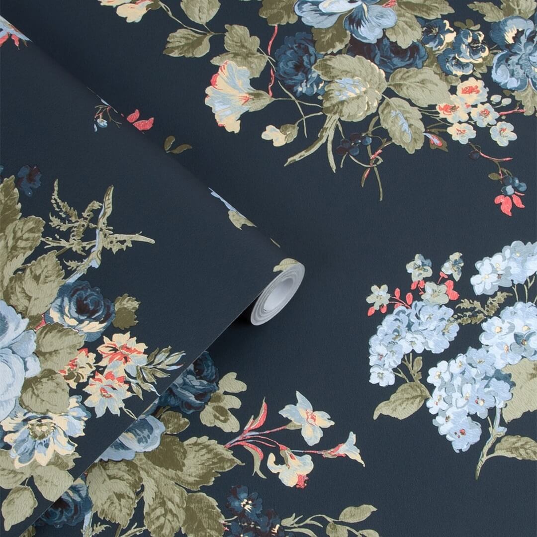 Tapeta bukiety kwiatów Laura Ashley 114898 Rosemore Volume II