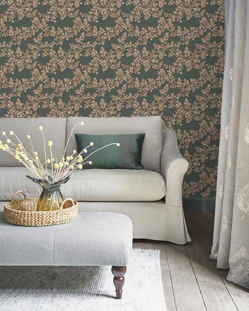Tapeta liście Laura Ashley 114902 Burnham Volume II