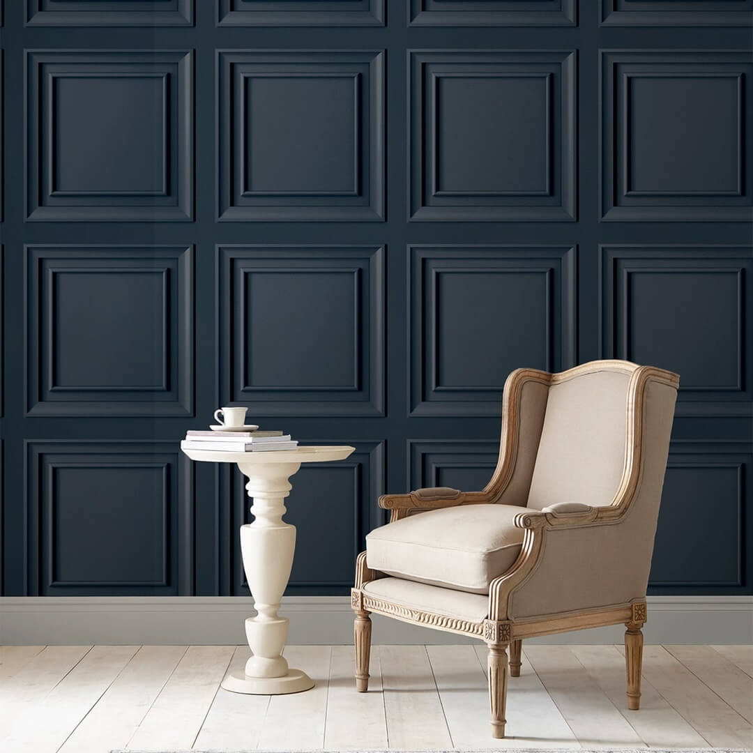 Tapeta jak boazeria Laura Ashley 114906 Redbrook Wood Panel Volume II