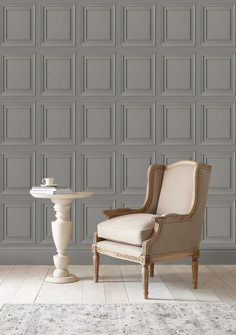 Tapeta jak boazeria Laura Ashley 114907 Redbrook Wood Panel Volume II