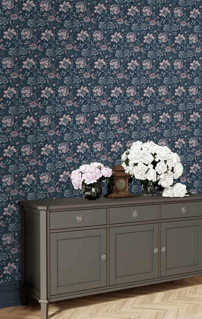 Tapeta w jakobińskim stylu Laura Ashley 114908 Portia Volume II