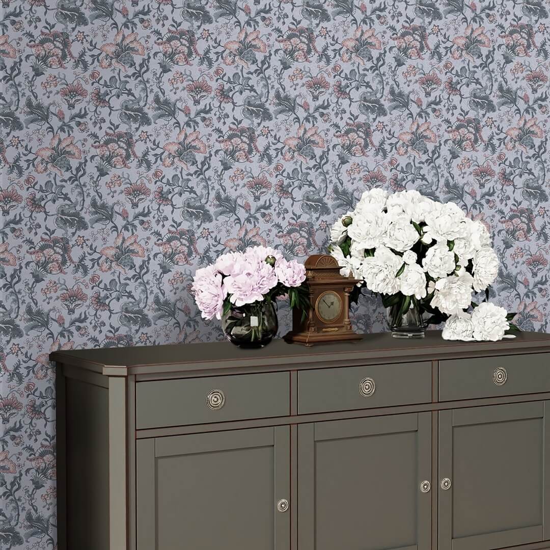 Tapeta w jakobińskim stylu Laura Ashley 114909 Portia Volume II