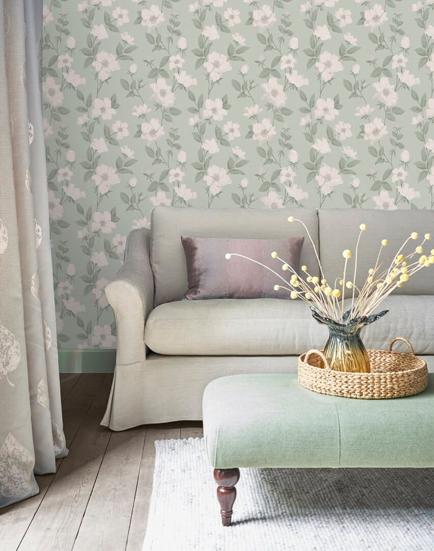 Tapeta kwiaty Laura Ashley 114917 Fleurir Volume II