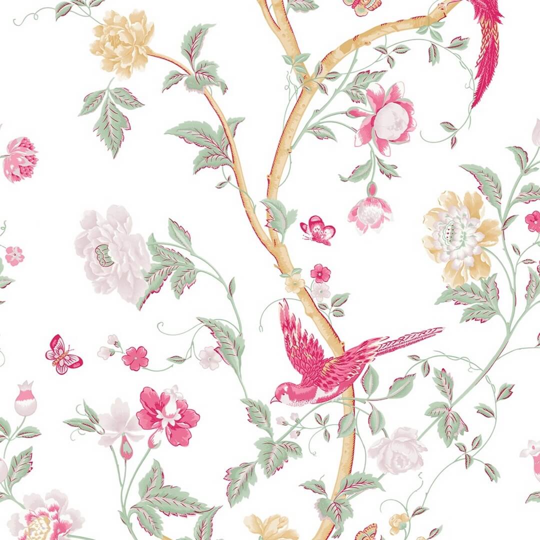 Tapeta w stylu chinoiserie Laura Ashley 115254 Summer Palace Volume II