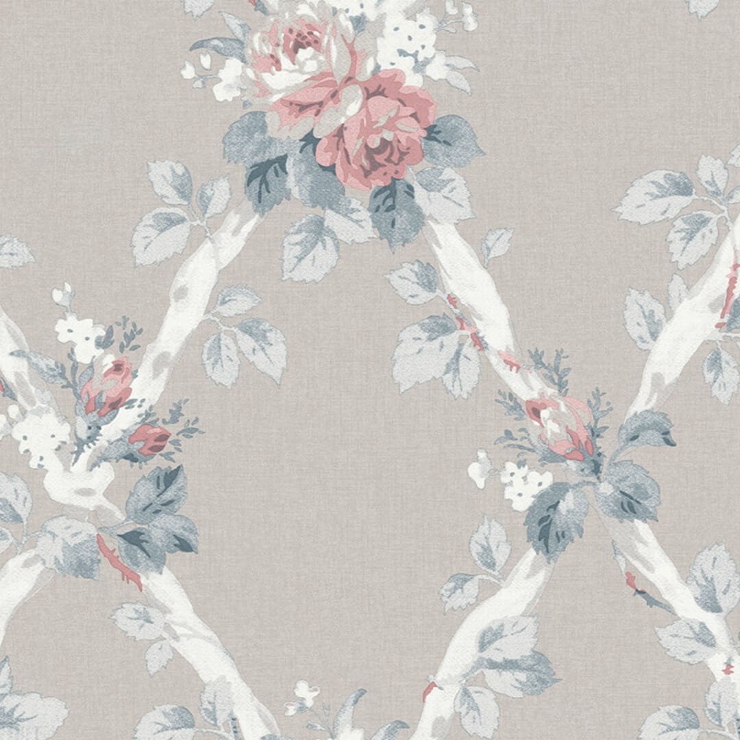 Tapeta kwietny trejaż Laura Ashley 115267 Elwyn Volume II