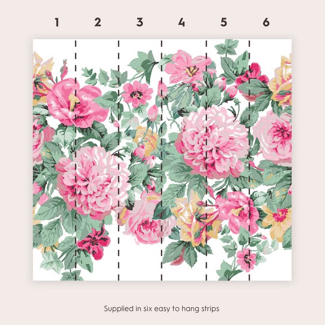 Mural kwiaty Laura Ashley 115272 Aveline Volume II