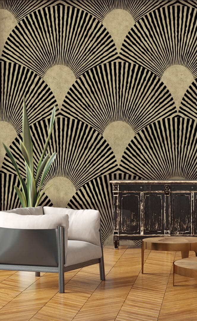 Fototapeta w stylu Art-deco One Wall Design MUT 210934-1 SASSARI