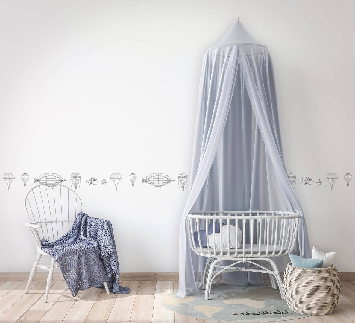 Border latające maszyny Marburg 45828 Kids Walls Little Adventures
